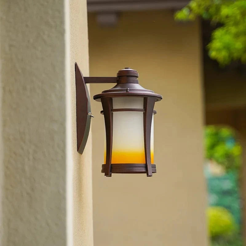 Lampe Murale Extérieure Rétro en Aluminium pour Villa, Jardin et Balcon | Marco Lucetti