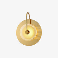 Lampe murale LED design en métal doré - Golden Glow | Marco Lucetti B