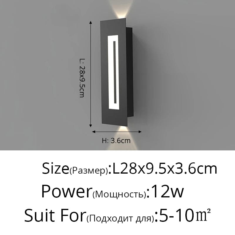 Lampe Murale LED Double Tête Nordique SimpleLamp | Marco Lucetti