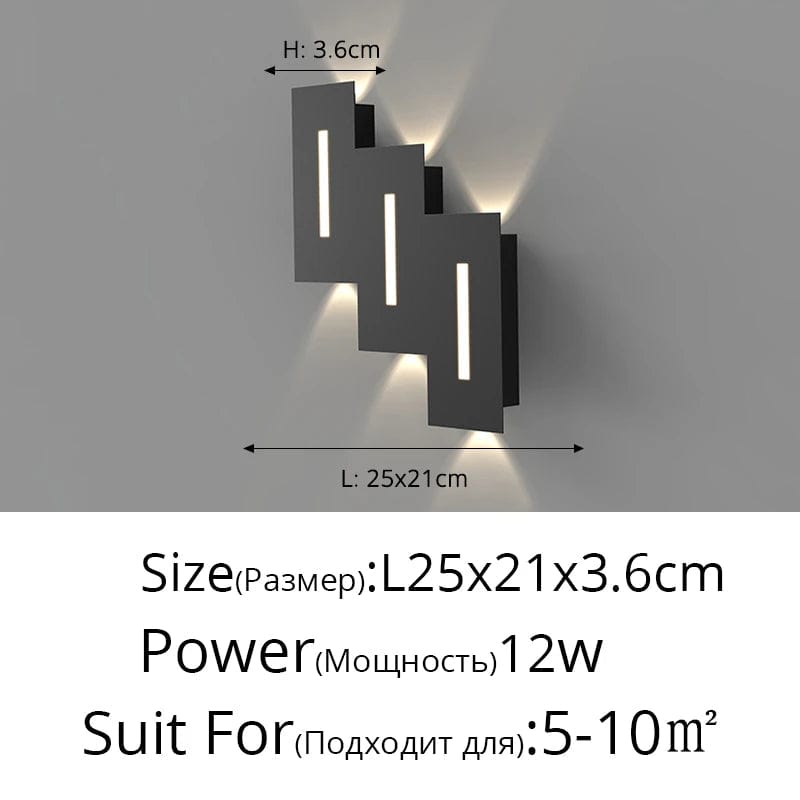 Lampe Murale LED Double Tête Nordique SimpleLamp | Marco Lucetti