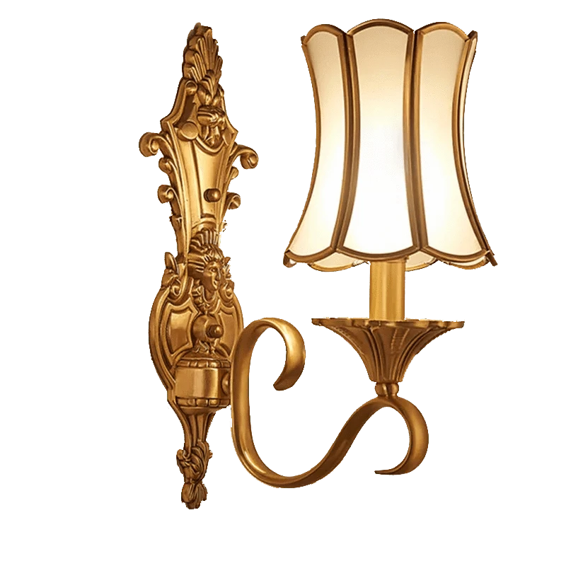 Lampe murale LED moderne SOFEINA Design créatif en laiton | Marco Lucetti