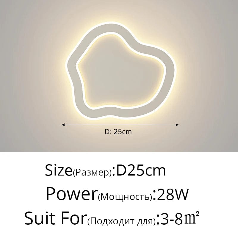 Lampe murale LED nordique: design simple et moderne | Marco Lucetti