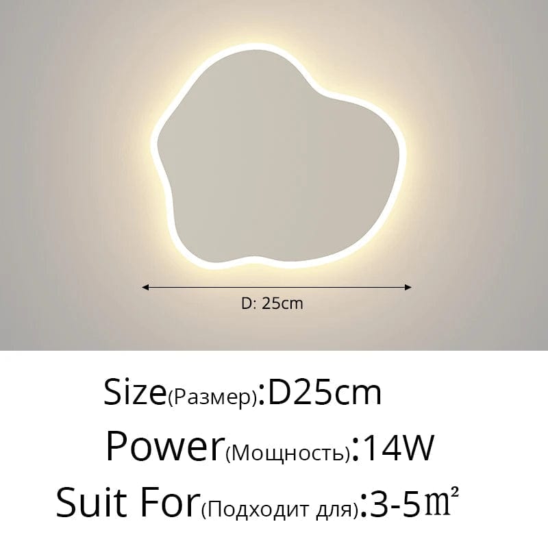 Lampe murale LED nordique: design simple et moderne | Marco Lucetti