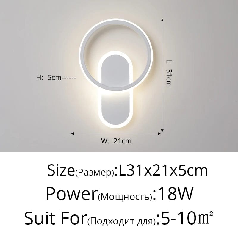 Lampe murale Led nuage pour une chambre d'enfant | Marco Lucetti