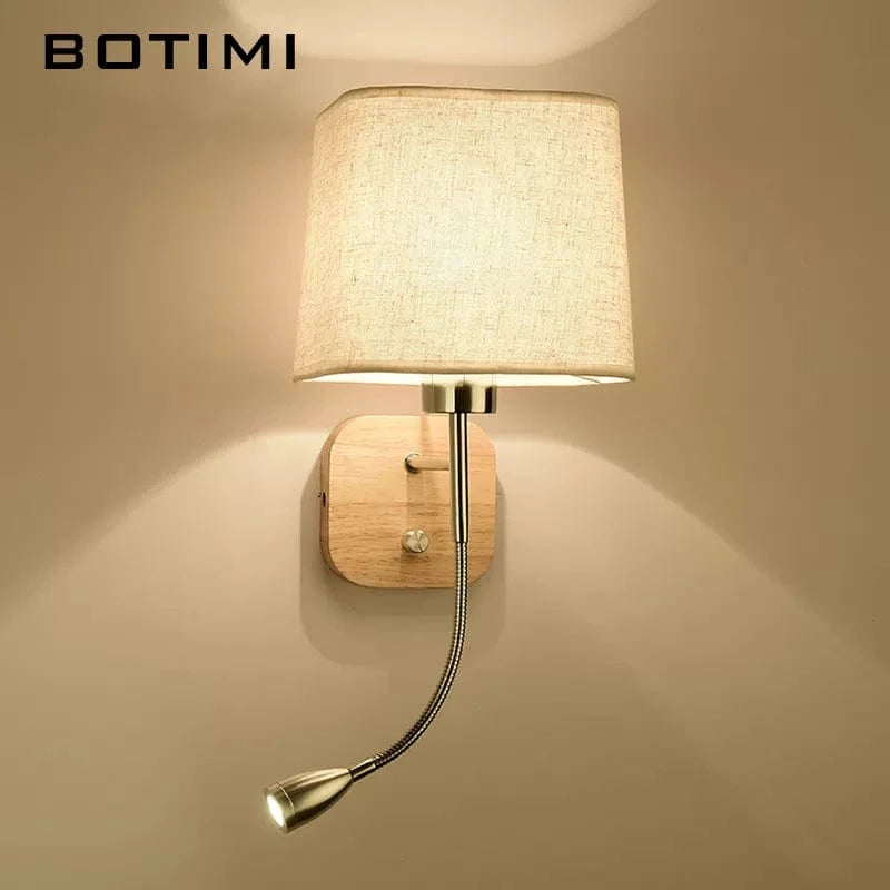 Lampe murale LED tissu pour une ambiance chaleureuse | Marco Lucetti
