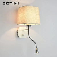 Lampe murale LED tissu pour une ambiance chaleureuse | Marco Lucetti Une base en métal