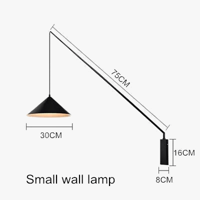 Lampe murale nordique à LED pour la lecture et la déco intérieure. | Marco Lucetti
