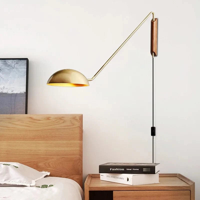 Lampe murale pivotante LED design minimaliste pour chambre et salon | Marco Lucetti