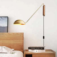 Lampe murale pivotante LED design minimaliste pour chambre et salon | Marco Lucetti