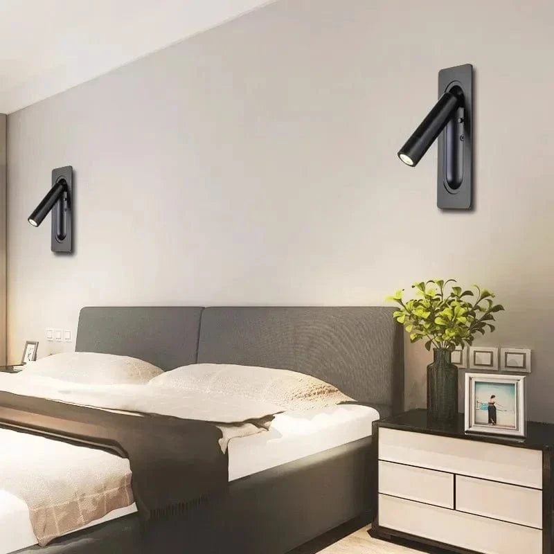 Lampe murale pivotante LED pour chambre et salon | Marco Lucetti