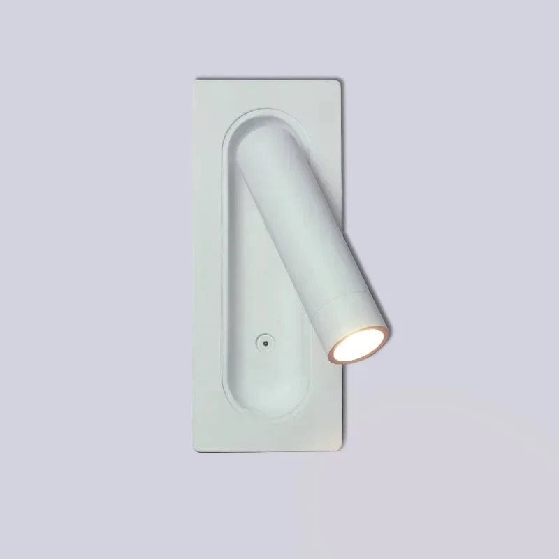 Lampe murale pivotante LED pour chambre et salon | Marco Lucetti Blanc / Lumière chaude 3000K