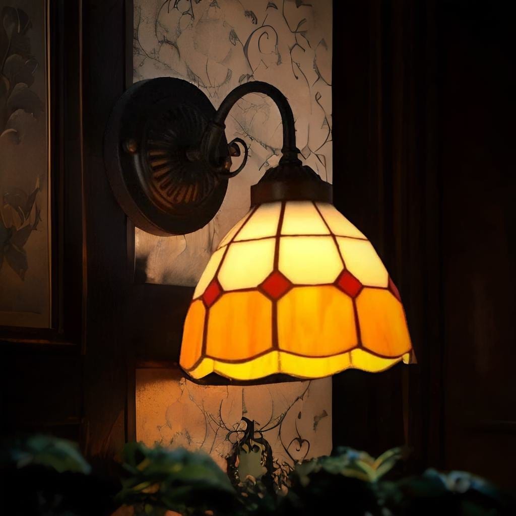 Lampe Orange Tiffany - Orange Squeeze | Marco Lucetti