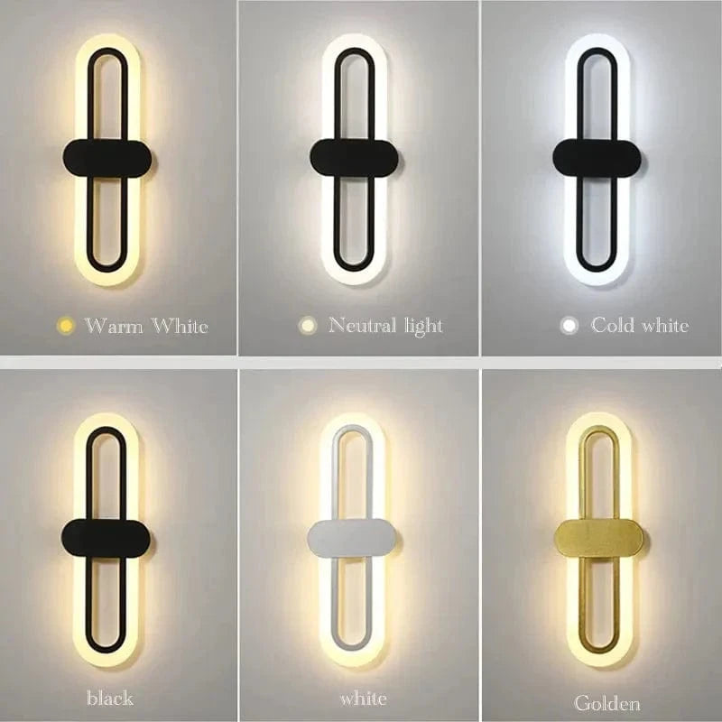 Lampe ovale en acrylique LED pour une décoration tendance | Marco Lucetti