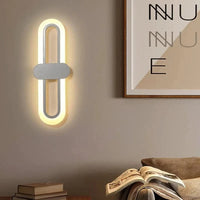 Lampe ovale en acrylique LED pour une décoration tendance | Marco Lucetti