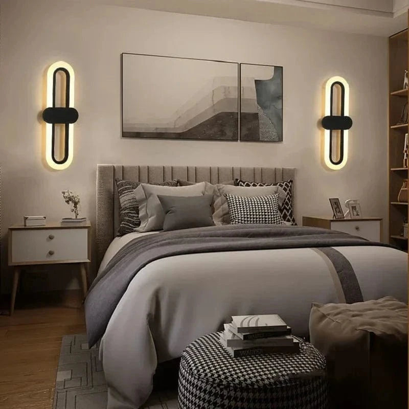 Lampe ovale en acrylique LED pour une décoration tendance | Marco Lucetti