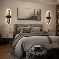 Lampe ovale en acrylique LED pour une décoration tendance | Marco Lucetti