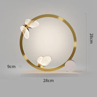 Lampe Papillon Dorée LED | Marco Lucetti