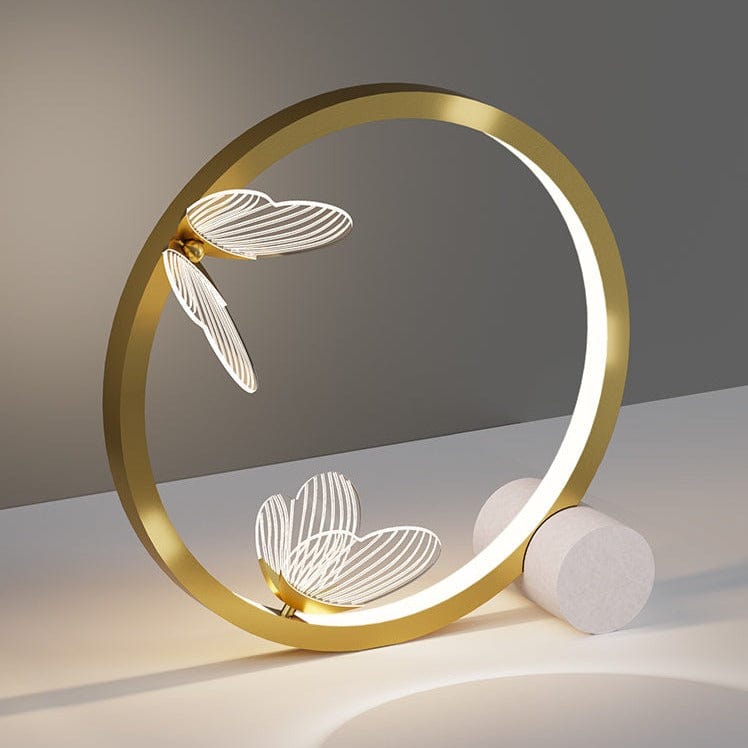 Lampe Papillon Dorée LED | Marco Lucetti