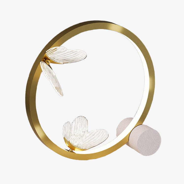 Lampe Papillon Dorée LED | Marco Lucetti Froide