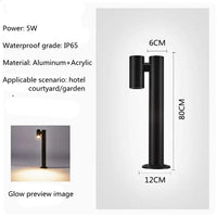 Lampe pelouse LED extérieure de luxe pour éclairage paysager de qualité supérieure | Marco Lucetti