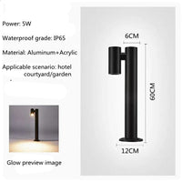 Lampe pelouse LED extérieure de luxe pour éclairage paysager de qualité supérieure | Marco Lucetti