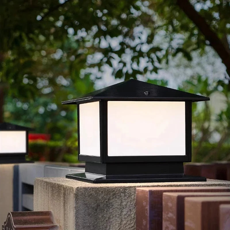 Lampe pilier LumiLED étanche E27 | Marco Lucetti