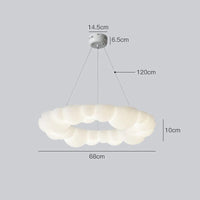 Lampe plafonnier Design Épuré | Marco Lucetti Pendentif 68 cm / 3 couleurs