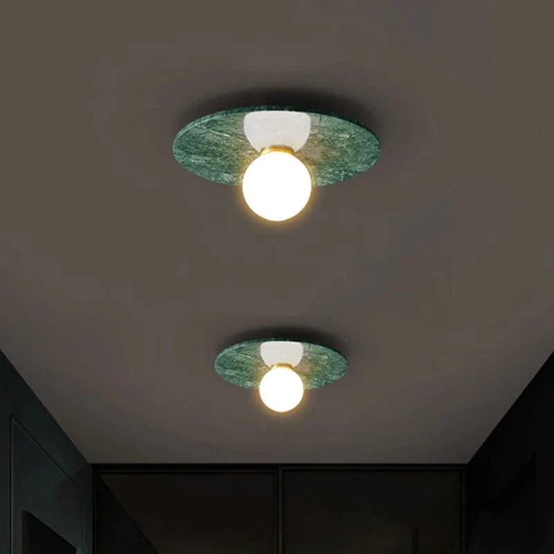 Lampe Plafonnier en marbre nordique pour la décoration intérieure de salon et chambre | Marco Lucetti