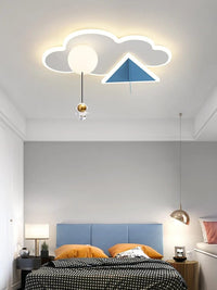 Lampe Plafonnier Enfant Astronaute Avion Nuage. | Marco Lucetti