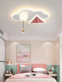 Lampe Plafonnier Enfant Astronaute Avion Nuage. | Marco Lucetti