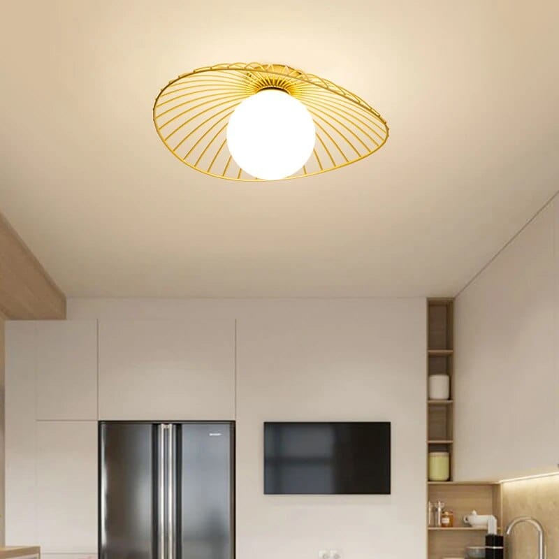 Lampe Plafonnier Nordique en Verre Solide | Marco Lucetti