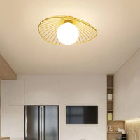 Lampe Plafonnier Nordique en Verre Solide | Marco Lucetti