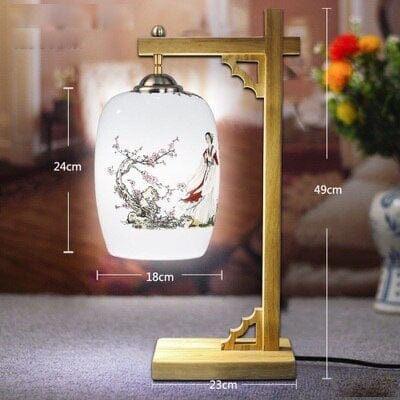 Lampe potence chinoise en bois | Marco Lucetti B