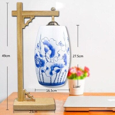 Lampe potence chinoise en bois | Marco Lucetti F