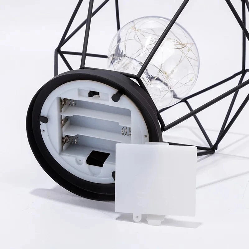 Lampe rétro LED Fer et Cuivre | Marco Lucetti