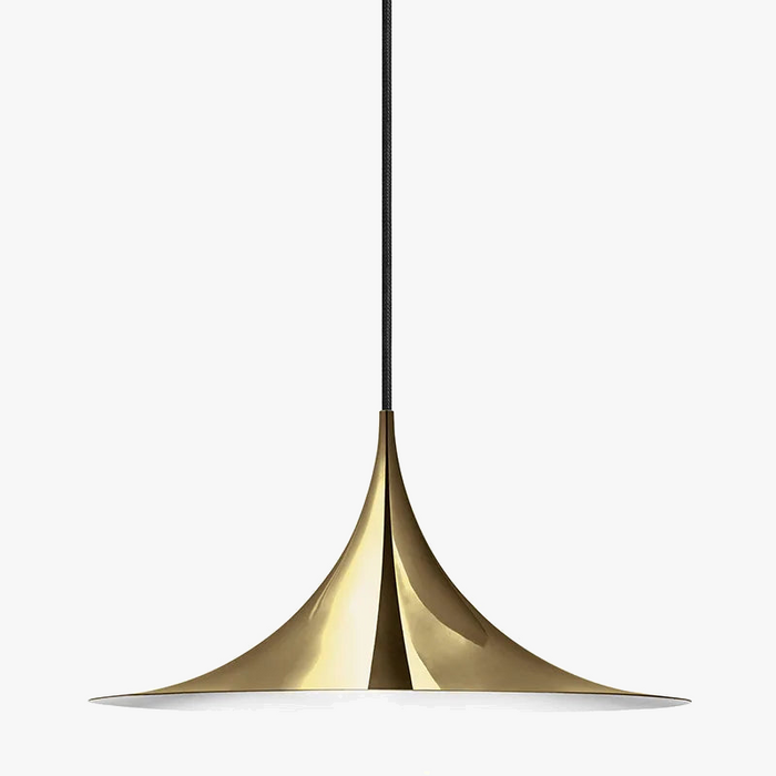 Suspension design "Nordic Horn" pour villa minimaliste