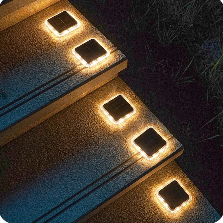 Lampe solaire au sol avec 8 LED | Marco Lucetti