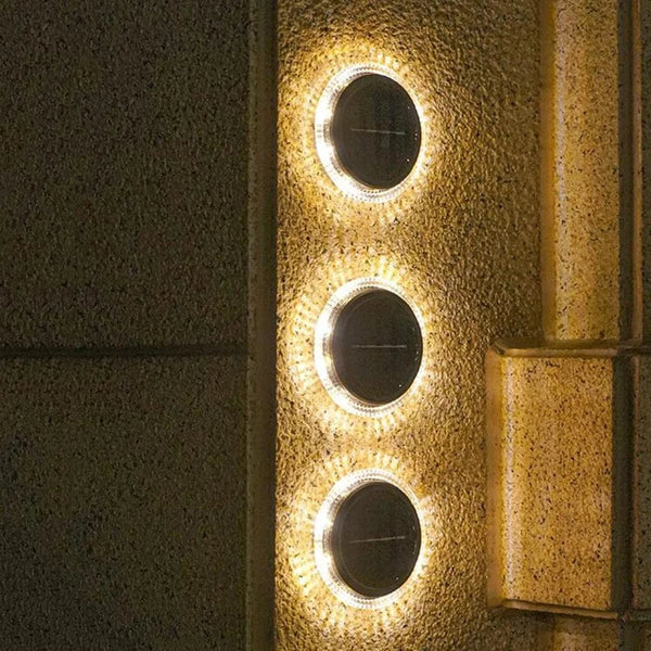 Lampe solaire au sol avec 8 LED | Marco Lucetti