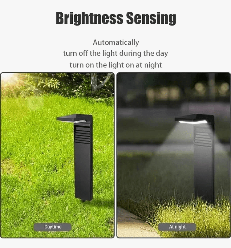 Lampe solaire de jardin LED étanche pour allée - LuminoSolar | Marco Lucetti