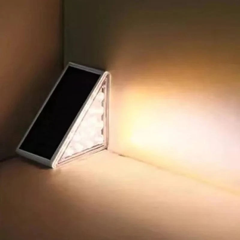 Lampe Solaire Extérieure Étanche LED pour Jardin et Escalier, Marque Lumière du Soleil | Marco Lucetti Blanc chaud / 2 pièces / CHINE
