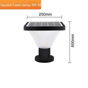 Lampe solaire extérieure étanche pour jardin en aluminium - Luxe et Durabilité | Marco Lucetti