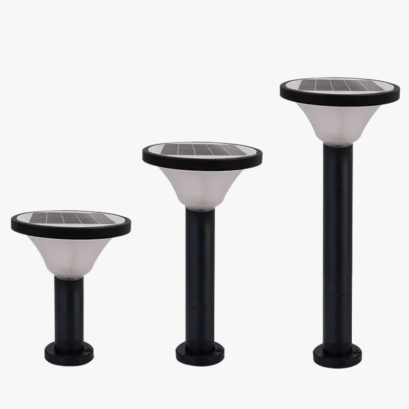 Lampe solaire extérieure étanche pour jardin en aluminium - Luxe et Durabilité | Marco Lucetti