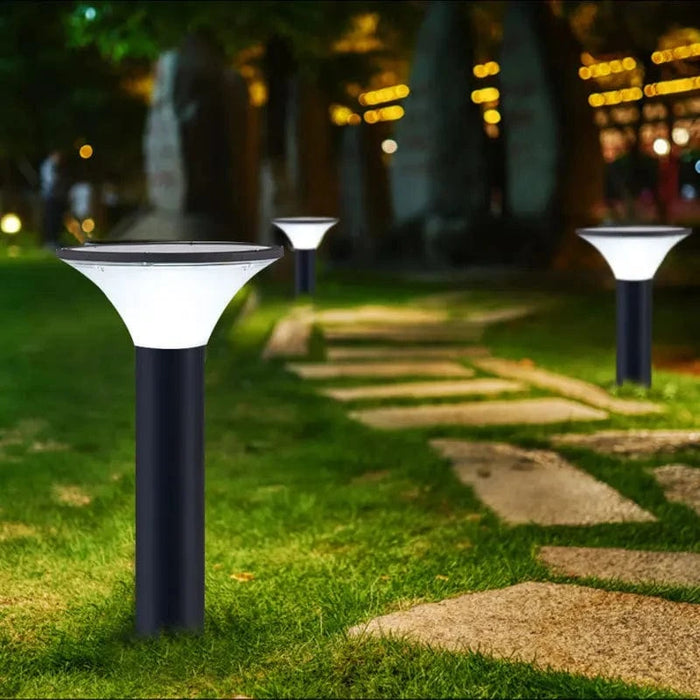 Lampe solaire extérieure étanche pour jardin en aluminium - Luxe et Durabilité | Marco Lucetti