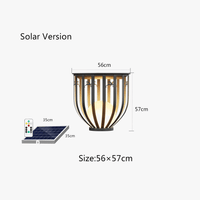 Lampe Solaire Imperméable en Treillis pour Jardin et Table Villa | Marco Lucetti