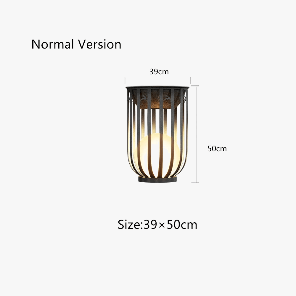 Lampe Solaire Imperméable en Treillis pour Jardin et Table Villa | Marco Lucetti