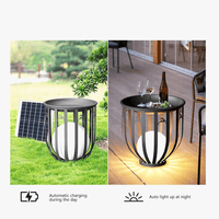 Lampe Solaire Imperméable en Treillis pour Jardin et Table Villa | Marco Lucetti