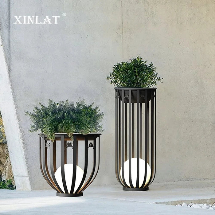 Lampe Solaire Imperméable en Treillis pour Jardin et Table Villa | Marco Lucetti