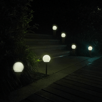 Lampe solaire LED boule pour jardin | Marco Lucetti