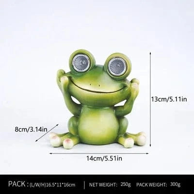 Lampe solaire LED imperméable en résine - SolarGlow™ | Marco Lucetti Pas d&#39;écoute