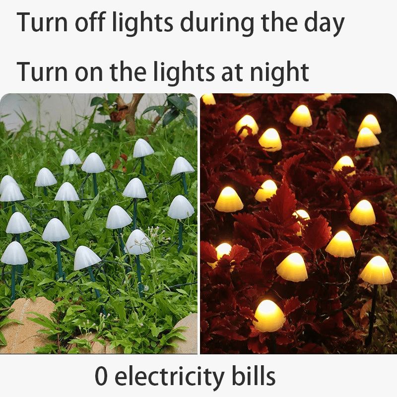 Lampe solaire MushroomLED™ : lampe d'extérieur sans fil IP65 pour illuminer votre jardin et décorer la terrasse | Marco Lucetti